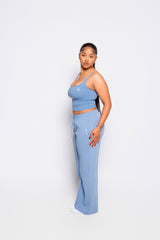 Powder Blue Two Piece Set