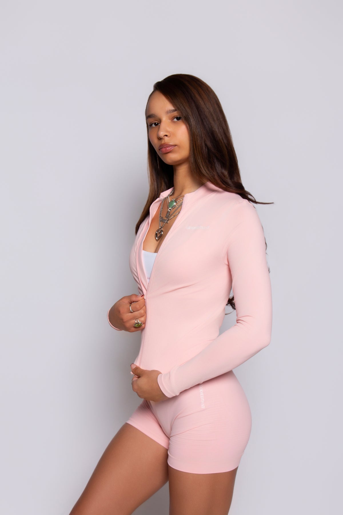 Strawberry Milk Jacket & Shorts Set