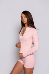 Strawberry Milk Jacket & Shorts Set